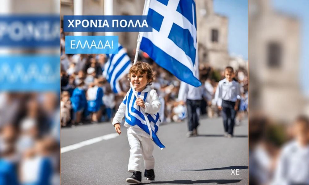 Σάλος με Κύπρια Βουλευτή: Έφτιαξε παραμορφωμένο παιδί και σημαία με 3 ρίγες για την 28η Οκτωβρίου